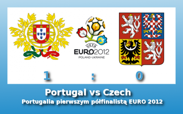 Portugalia pierwszym półfinalistą EURO 2012