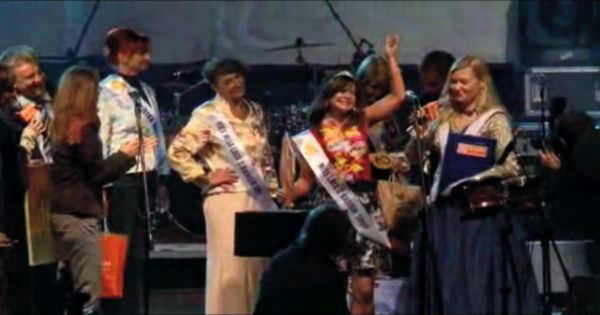 Dożynki 2009 Nadarzyn - Wybory Miss Lata z radiem