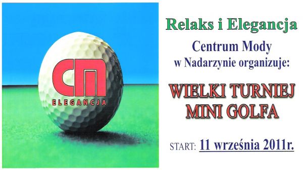 WIELKI TURNIEJ MINI GOLFA