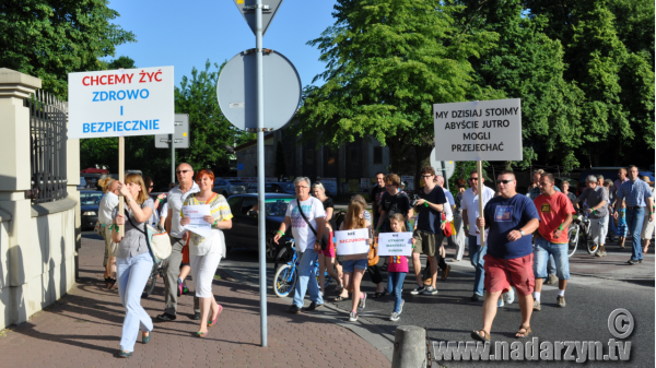 Mieszkańcy protestowali przeciwko rozbudowie sortowni