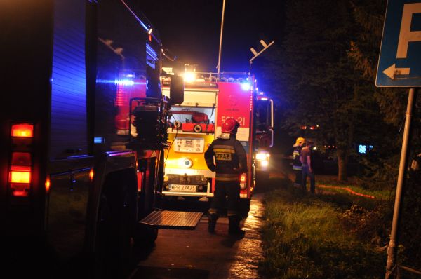 Źle zabezpieczony komin przyczyną niewielkiego pożaru