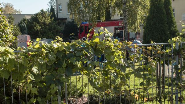 Próbny alarm przeciwpożarowy w nadarzyńskim przedszkolu