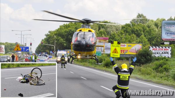 Zmarł potrącony rowerzysta