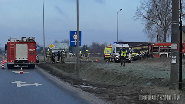 Na Południowej w Starej Wsi doszło do poważnego wypadku