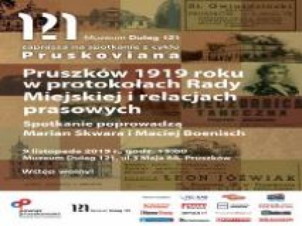 Pruszków 1919 roku w protokołach Rady Miejskiej i relacjach prasowych